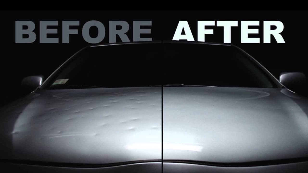 Auto Hail Repair Before After